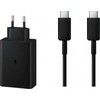Vega LITTE įkroviklis PD TINKLO ĮKROVIKLIS 2xUSB-C 1xUSB EP-T6530 65W Juodas BULK + ECONOMY USB PD CABLE TYPE-C I TYPE-C 5A 100W Juodas USB3.0>
