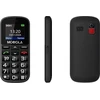 „Vega Mobiola MB200“ dviejų SIM kortelių juodas mobilusis telefonas