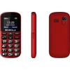„Vega Mobiola MB200“ dviejų SIM kortelių raudonas mobilusis telefonas