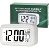 Vega LAIKRODIS PATIKIMAS ŽADINtuvas DIDELIS LCD Baltas ZG21>