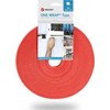 VELCRO® ONE-WRAP® Velcro juosta 25m ir 10mm pločio oranžinė
