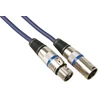 Velleman Profesionalus DMX kabelis XLR 3pin kištukas - XLR 3pin lizdas 10m (PAC104)