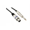 Velleman Profesjonalny kabelis XLR 3pin wtyk - 6.3mm wtyk mono 1.5m (PAC116-1)