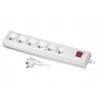 Velstro Jungiklis su jungikliu 6 lizdų su/u 10A 5m /OMY 3x1/ baltas PS-670WS T-106220