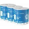 Velvet Velvet „Care Comfort“ 250 m, 2 vnt., celiuliozės baltos spalvos valytuvų ritinėlis