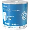 Velvet Velvet „Care Comfort“ 250 m, 2 vnt., celiuliozės baltos spalvos valytuvų ritinėlis