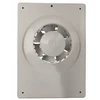 Ventika Aksinis ventiliatorius fi100 230V 14W 98m3/h 34dB su virveliniu jungikliu baltas FORTE D100M3WS