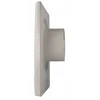 Ventika Aksinis ventiliatorius fi100 230V 14W 98m3/h 34dB su virveliniu jungikliu baltas FORTE D100M3WS