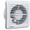 Ventika Ašinis ventiliatorius fi 100 230V 5.5W 84m3/h 25dB rutuliniai guoliai su laikmačiu, baltas SOLID SILENT D100SRWC