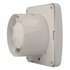 Ventika ašinis ventilatorius fi 125 230V 9,4W 158m3/h 31dB rutuliniai guoliai standartinis baltas SOLID SILENT D125SR