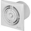 Ventika Išmetimo ventiliatorius Fi 125 13,5W 175M3/H 230V Ipx4 baltas išjungtas Laikmatis, judesio jutiklio tyla Wz125R 0004-00010-66866