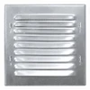Ventika Metalinė grotelė su tinkleliu 165x165mm chromas WX1CHR