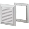 Ventika Vėdinimo grotelės 180x250mm su tinkleliu be flanšo baltos spalvos EL250AU