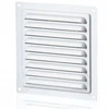 Ventika Vėdinimo gaubtas iš plieno 125x125mm milteliniu būdu dažytas baltas WM300