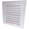 Ventika Vėdinimo gaubtas iš plieno 125x125mm milteliniu būdu dažytas baltas WM300