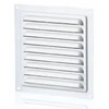 Ventika Vėdinimo gaubtas iš plieno 250x250mm, baltos spalvos, milteliniu būdu dažytas WM250