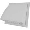Ventika Sieninis išleidimo angas su atbuliniu vožtuvu ir gaubtu 187x187mm fi 125mm pilkas MW122AZPKGR