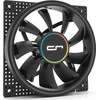 Cryorig Crona S PWM korpuso ventiliatorius, ARGB – 120mm, juodos spalvos