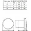 Ištraukiamasis ventiliatorius EUROPLAST EAT125