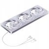 Jonsbo ZA-420W PWM ventiliatorius, ARGB Ø 3x 140 mm, baltas