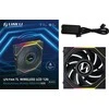 Lian Li UNI FAN TL Wireless LCD korpuso ventiliatorius, ARGB, PWM – 120 mm, juodos spalvos