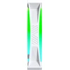 „Montech AX120 PRO PWM“ ventiliatorius, ARGB®, 3 vnt. pakuotė, 120 mm, baltas