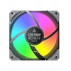 Ventiliatorius Montech E28 ARGB PWM juodas 120 mm ventiliatorius