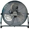 VOLTENO ventiliatorius-GRINDŲ APVALIS CHROME 80W / 40 cm
