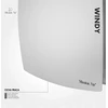 Mission Air Vonios ventiliatorius Windy 150 H+T Sidabrinis