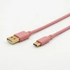 ATL DA669 Mini ventiliatorius usb rankinis stalinis rožinis