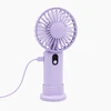 Ventiliatorius ATL DA669A Mini wiatrak usb rankinis biurkowy juoda