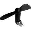 Iso Trade Juodas mikro usb ventiliatorius