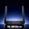 Vention Bezprzewodowy transmiter Enterprise HDMI to HDMI + VGA + 3.5mm TRS + USB-C Transmitter and Receiver Gray