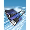 Vention USB 2.0 A į USB-C 3A kabelio ventiliacijos anga CTHBF 1 m juoda