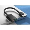 Išorinė garso plokštė USB 2.0 Vention CDYB0 2 prievadų 0.15 m