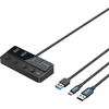 „Vention 5-in-1“ USB 3.0 šakotuvas su atskirais maitinimo jungikliais