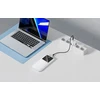 Vention išorinė baterija, , FHKW0, 10000mAh, Micro-USB, USB-C, 2xUSB-A, 22,5 W (balta)