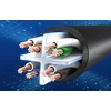 Vention UTP CAT6 RJ45 Ethernet tinklo kabelis 1000Mbps 20m Juodas