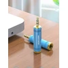Adapteris AV Vention VAB-S04-L przejściówka do kabli 3.5mm 6.5mm Mėlyna