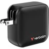 Wall Charger Verbatim Mini GaN 100W 3xUSB-C PD/1x USB-A QC juodas 32231