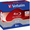 Verbatim BD-RE 25 GB 2x 5 vnt (43615)