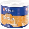 VERBATIM 43791 Verbatim DVD-R DATA LIFE 4.7GB 16X Matinis SIVER SURFACE 50 PACK
