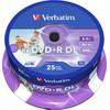 Verbatim DVD + R DL 8,5 GB 8x25 vnt (43667)