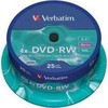 Verbatim DVD-RW 4,7 GB 4x25 vnt (252960)