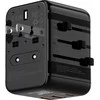 Verk Przejściówka Wtyczka Lizdas Adapteris Podróżny USA UK EU 2x USB 1x USB-C 20W