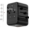 Verk Įkraunamas adapteris kelioniniam kištukui JAV JK ES 2x USB 1x USB-C 20W