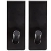 Verk Orion Durų kabliai metaliniai juodi 3x5x8 cm 2 vnt.