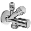 Vero 235MK / NIKLINIS KAMPINIS VOŽTUVAS MONO / NIKELIS TERMOSTAS. 1 / 2X 3/4 M30X1.5CU / PEX // G.ZT.KT.MONO / NICKEL