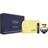 Versace Dylan Blue Pour Femme (Rinkinys Moterims) EDP 100ml + EDP 10ml + Kosmetinis krepšelis