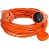 VERTEX PZO10M3x2.5POM ištraukiamas prailginimo laidas 10 m oranžinis
